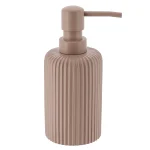 DISPENSER SĂPUN POLIRĂȘINĂ STRIATII 230 ML - CAPPUCCINO