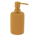 DISPENSER SĂPUN POLIRĂȘINĂ STRIATII 230 ML - ORANGE