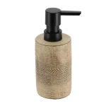 DISPENSER SĂPUN PIATRĂ 160 ML - BEJ
