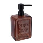 DISPENSER SĂPUN POLIRĂȘINĂ 570 ML  - AMBER
