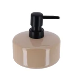 DISPENSER SĂPUN CERAMICĂ 400ML - CREM LUCIOS