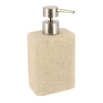 DISPENSER SĂPUN EFECT NISIP 360 ML - NATURAL