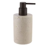 DISPENSER SĂPUN POLIRĂȘINĂ 320 ML DESIGN PIATRĂ - GRI DESCHIS
