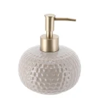 DISPENSER SĂPUN CERAMICĂ BILA 440ML - CREM