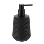 DISPENSER SĂPUN POLIRĂȘINĂ 350ML DRSIGN LEMN - NEGRU