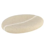SĂPUNIERA POLIRĂȘINĂ OVALA DESIGN PIATRĂ  - NATURAL
