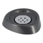 SĂPUNIERA PLASTIC CONICA - GRI