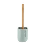 PERIE TOALETĂ POLIRĂSINĂ - VERDE PASTEL / BAMBOO COMPOZIȚIE POLIRĂSINĂ + PVC