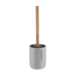 PERIE DE TOALETĂ POLIRĂSINĂ – GRI/BAMBOO COMPOZIȚIE POLIRĂSINĂ + PVC
