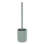 PERIE DE TOALETĂ  POLIRĂSINĂ STRIATII – VERDE MENTA COMPOZIȚIE POLIRĂSINĂ + PVC