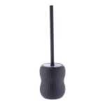 PERIE DE TOALETĂ STONEWARE 2 – NEGRU COMPOZIȚIE POLIRĂSINĂ + PVC