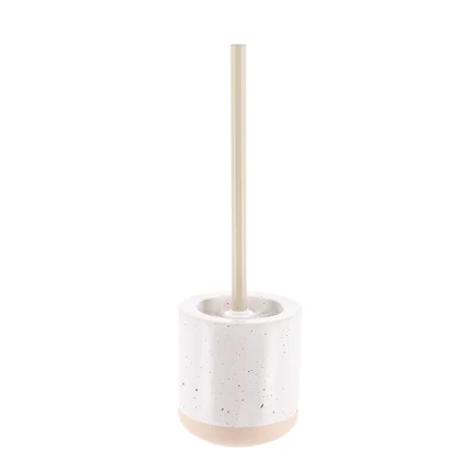 PERIE DE TOALETĂ STONEWARE – ALB COMPOZIȚIE POLIRĂSINĂ + PVC