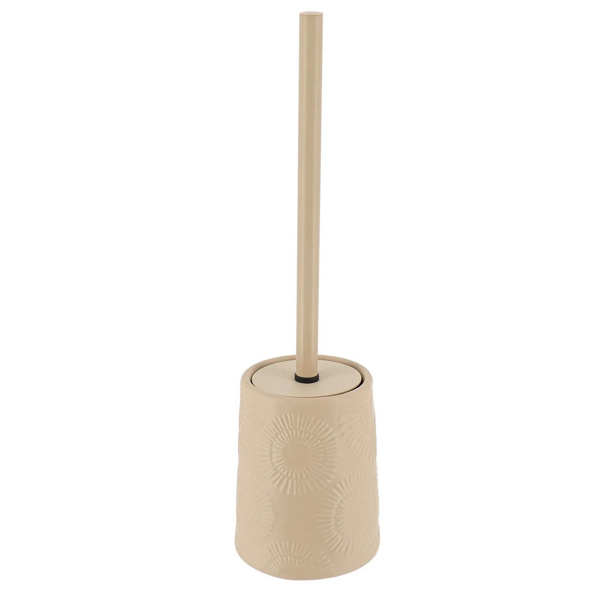 66208161 PERIE DE TOALETĂ ETHNIC – BEJ COMPOZIȚIE POLIRĂSINĂ + PVC - imagine 1