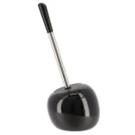 PERIE TOALETĂ CERAMICA EFECT PIATRĂ - NEGRU COMPOZIȚIE POLIRĂSINĂ + PVC