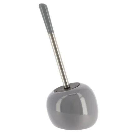 perie toaletă ceramica efect piatră gri