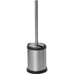 PERIE TOALETĂ OTEL INOX CAPAC PLIABIL - ALB MAT COMPOZIȚIE INOX