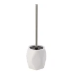 PERIE TOALETĂ PIATRĂ EFECT DIAMANT - ALB COMPOZIȚIE POLIRĂSINĂ + PVC