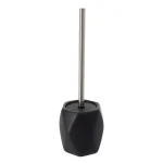 PERIE TOALETĂ PIATRĂ EFECT DIAMANT - NEGRU COMPOZIȚIE POLIRĂSINĂ + PVC