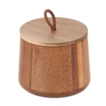 Cutiuță rotundă Acacia 10.5x8.5 cm