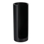 Dispenser dischete demachiante Polirășină – Negru 7×17 cm