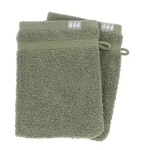 SET 2 MĂNUȘI DE BAIE 15X21 CM 100% BUMBAC – KAKI | MĂNUȘI BAIE