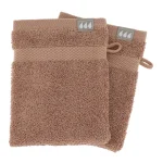 SET 2 X MĂNUȘI 15X21CM 100% BUMBAC - CAPPUCCINO | MĂNUȘI BAIE