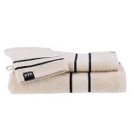 SET DE BAIE MĂNUȘA + PROSOP 50X90 CM + PROSOP 70X130 CM – IVOIRE | SETURI PROSOAPE BAIE