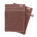 SET 2 X MĂNUȘI 15X21CM 100% BUMBAC - CARAMEL | MĂNUȘI BAIE