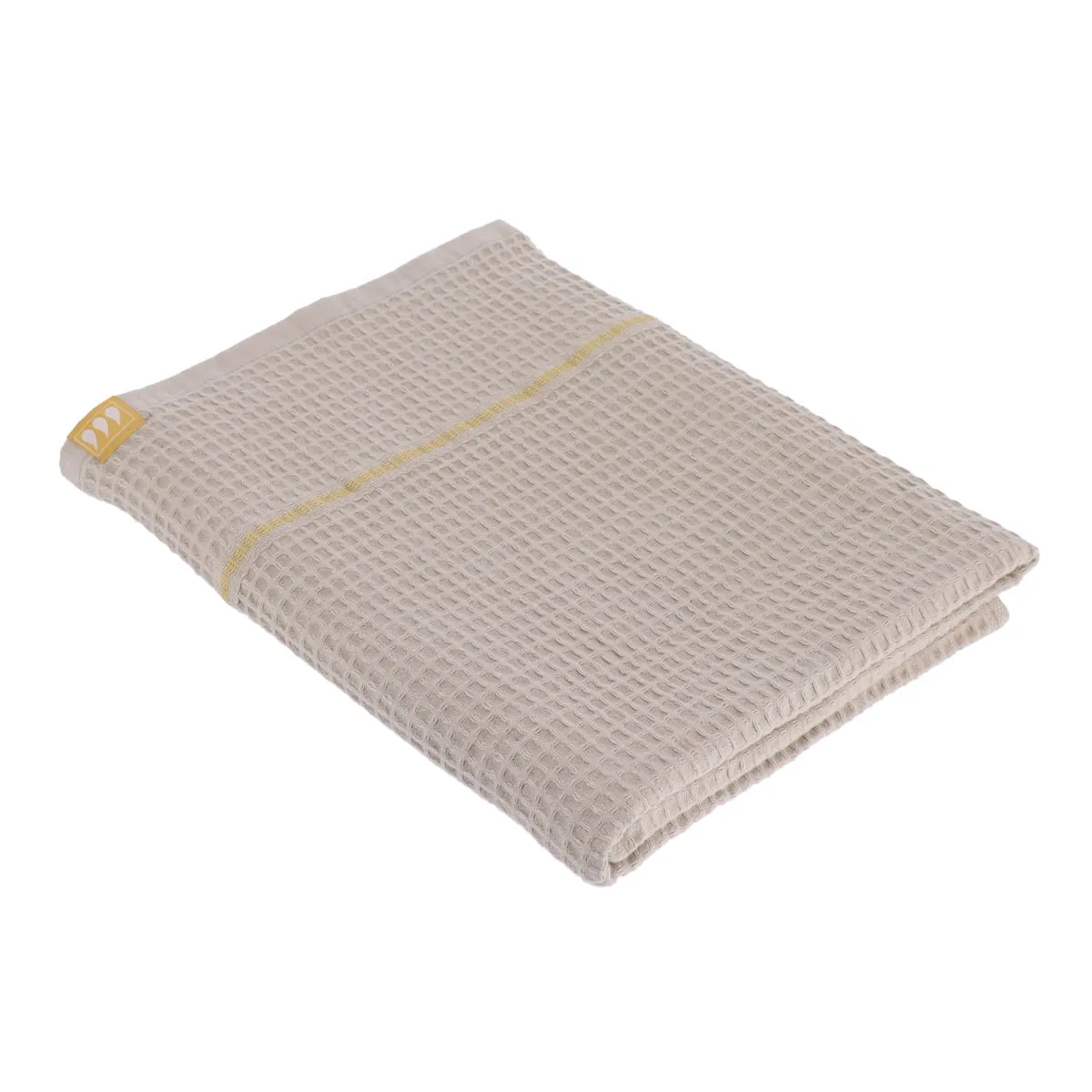 7054165 PROSOP 70X130 CM 100% BUMBAC CU VOLANE - GREIGE | PROSOAPE BAIE CORP - imagine 1