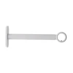 SET CONSOLĂ GALERIE SIMPLĂ INCHISA FI20/15 CM – ALB MAT COMPOZIȚIE FIER FORJAT