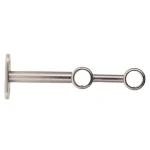 SET CONSOLĂ GALERIE DUBLA INCHISA EXT FI20/15 CM – ARGINTIU MAT COMPOZIȚIE FIER FORJAT