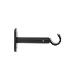 SET CONSOLĂ GALERIE SIMPLĂ DESCHISĂ EXT FI20/9 CM – NEGRU MAT COMPOZIȚIE FIER FORJAT