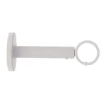 CONSOLĂ GALERIE SIMPLĂ INCHISA EXT FI28/11.5 CM – ALB MAT COMPOZIȚIE FIER FORJAT