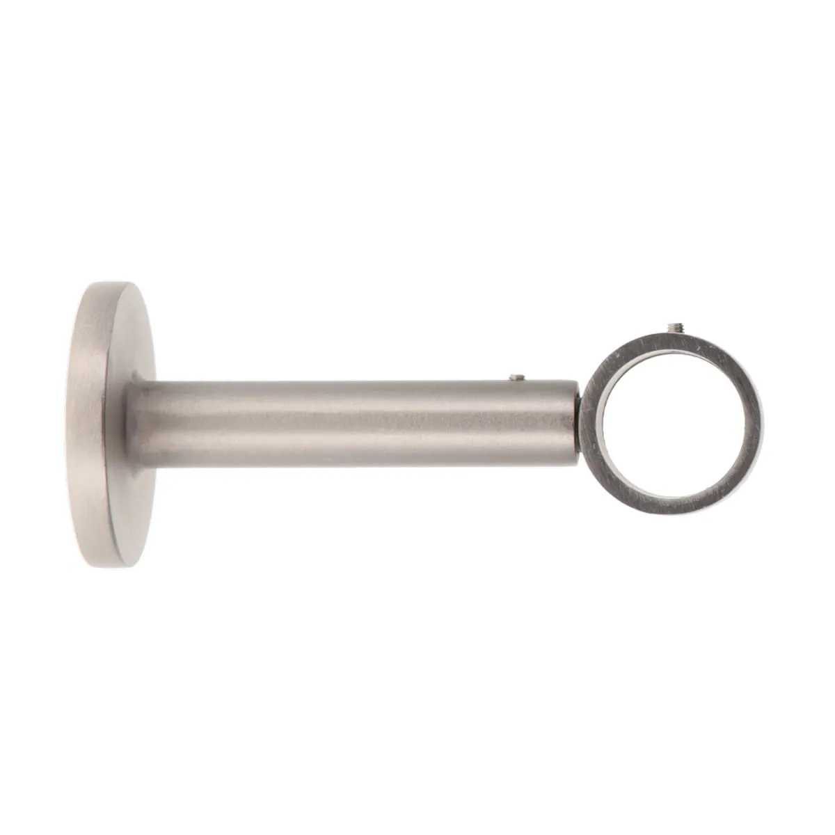 723393 CONSOLĂ GALERIE SIMPLĂ INCHISA EXT FI28/11.5 CM – ARGINTIU MAT COMPOZIȚIE FIER FORJAT - imagine 1