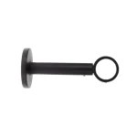 CONSOLĂ GALERIE SIMPLĂ INCHISA EXT FI28/11.5 CM – NEGRU MAT COMPOZIȚIE FIER FORJAT