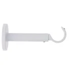 CONSOLĂ GALERIE SIMPLĂ DESCHISĂ EXT FI28/11.5 CM – ALB MAT COMPOZIȚIE FIER FORJAT