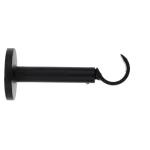 CONSOLĂ GALERIE SIMPLĂ DESCHISĂ EXT FI28/11.5 CM – NEGRU MAT COMPOZIȚIE FIER FORJAT