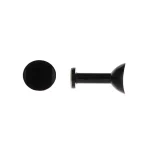 SET BUTON CALICE – NEGRU LUCIOS COMPOZIȚIE FIER FORJAT