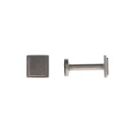 SET BUTON CHARLES – ARGINTIU MAT COMPOZIȚIE FIER FORJAT