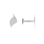 SET BUTON MONTREAL – ALB/AURIU COMPOZIȚIE FIER FORJAT