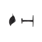 SET BUTON MONTREAL – NEGRU/ARGINTIU COMPOZIȚIE FIER FORJAT