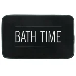 COVOR DE BAIE 45X75 CM BATH TIME CULOARE NEGRU