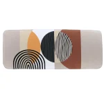 COVOR DE BAIE MICROFIBRA GEOMETRIC 45X120 CM - MULTICOLOR CULOARE MULTICOLOR