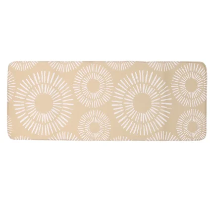 COVOR DE BAIE MICROFIBRA SPIRALE 45X120 CM - CREM CULOARE CREM
