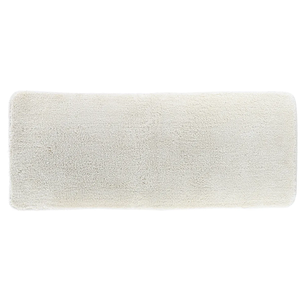 7741104 COVOR DE BAIE MICROFIBRA 50X120 CM CREM CULOARE CREM - imagine 1