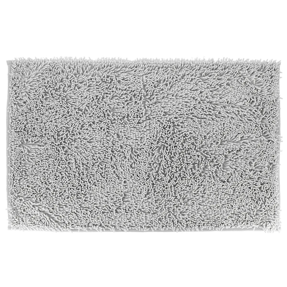7742183 COVOR DE BAIE MICROFIBRA 50X80 CM - GRI DESCHIS CULOARE GRI DESCHIS - imagine 1