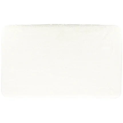 COVOR DE BAIE MICROFIBRAT 45X75CM ANTI ALUNECARE - ALB CULOARE ALB