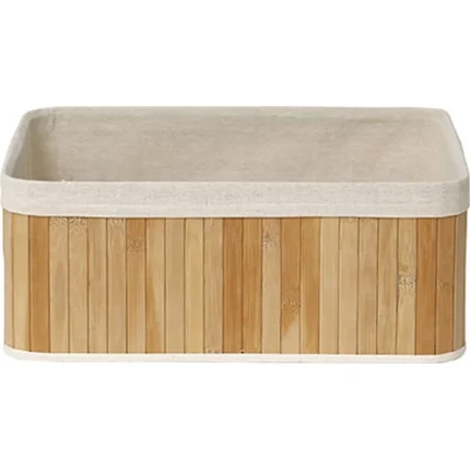 Coș bambus mare BAMBUS / IN 40X28X16 cm – Bamboo / In | Organizatoare baie