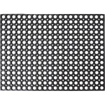 COVOR INTRARE 60X80 CM – PERFORAT NEGRU POLYESTER+PVC