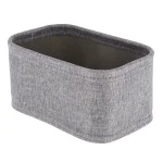 Coș depozitare rectangular EVA POLIESTER 22X14X6.5 cm - Gri | Organizatoare baie
